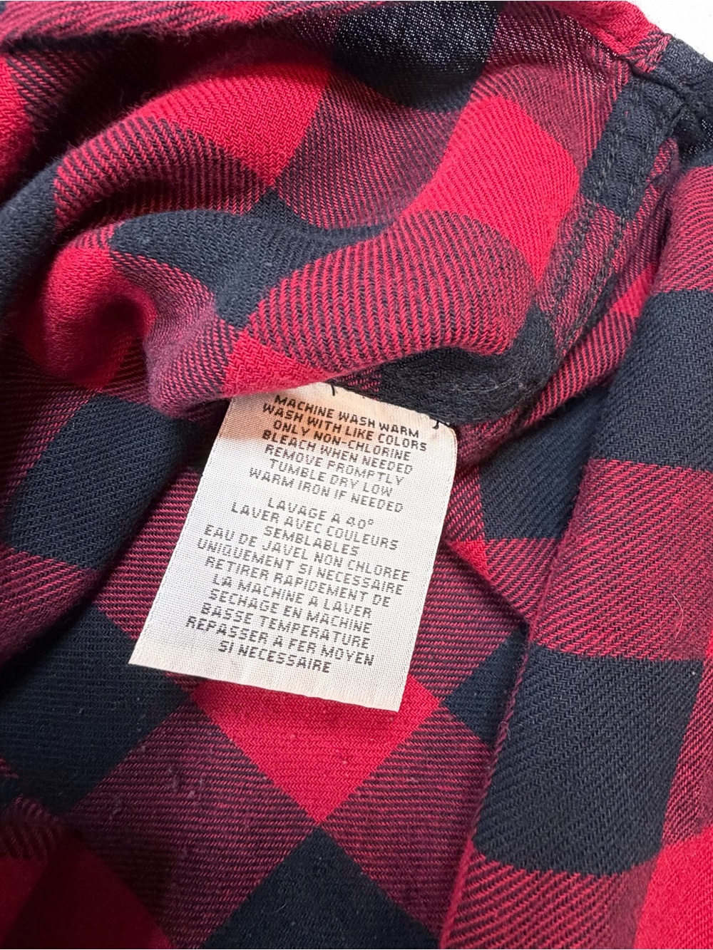 Ralph Lauren Denim & Supply men’s M Flannel Buffalo Plaid Long Sleeve Shirt - Picture 11 of 11